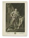 (WASHINGTON, GEORGE--PRINTS.) Tiebout, Cornelius, engraver; after Gilbert Stuart. G. Washington.